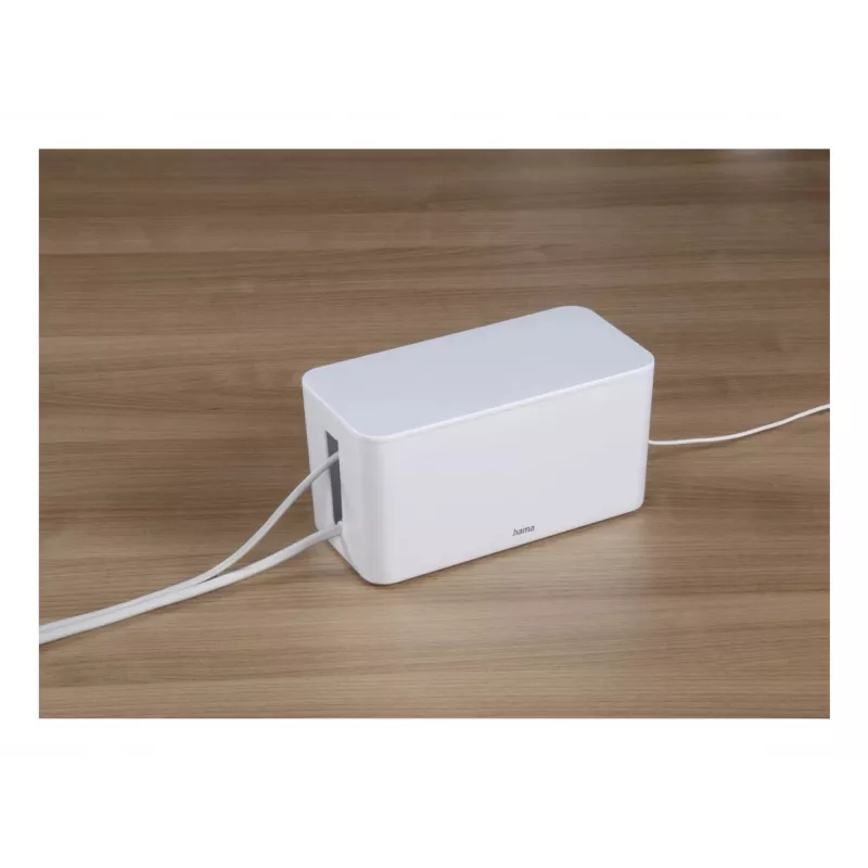 Hama Mini kabeļu kaste galda/grīdas baltā krāsā