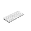 Hama WK-500 bezvadu tastatūra Home/Office RF Wireless + Bluetooth QWERTZ vācu izkārtojums pelēka, balta