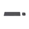 Hama WKM-500 tastatūras un peles komplekts Mājas/Birojs RF Bezvadu + Bluetooth QWERTZ Vācu Melns