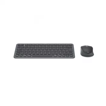 Hama WKM-500 tastatūras un peles komplekts Mājas/Birojs RF Bezvadu + Bluetooth QWERTZ Vācu Melns