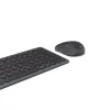 Hama WKM-500 tastatūras un peles komplekts Mājas/Birojs RF Bezvadu + Bluetooth QWERTZ Vācu Melns