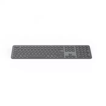 Hama WK-550 tastatūra Home/Office RF bezvadu + Bluetooth QWERTZ vācu melna, tumši pelēka