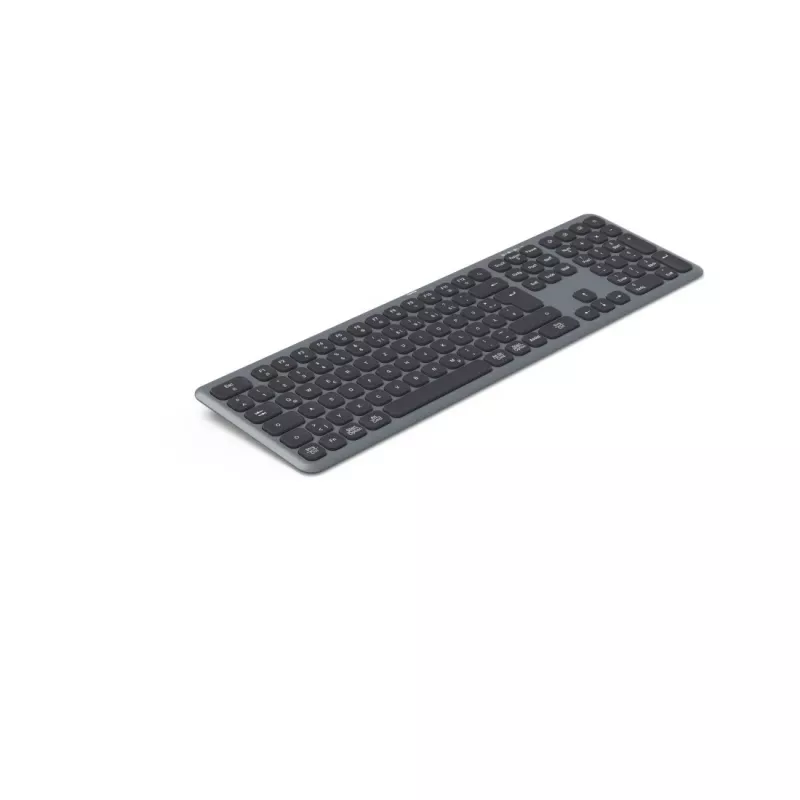 Hama WK-550 tastatūra Home/Office RF bezvadu + Bluetooth QWERTZ vācu melna, tumši pelēka