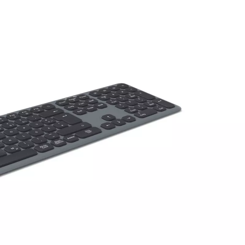 Hama WK-550 tastatūra Home/Office RF bezvadu + Bluetooth QWERTZ vācu melna, tumši pelēka