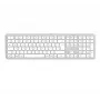 Hama WK-550 bezvadu tastatūra Home/Office RF Wireless + Bluetooth QWERTZ vācu izkārtojums Pelēka, Balta