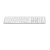 Hama WK-550 bezvadu tastatūra Home/Office RF Wireless + Bluetooth QWERTZ vācu izkārtojums Pelēka, Balta