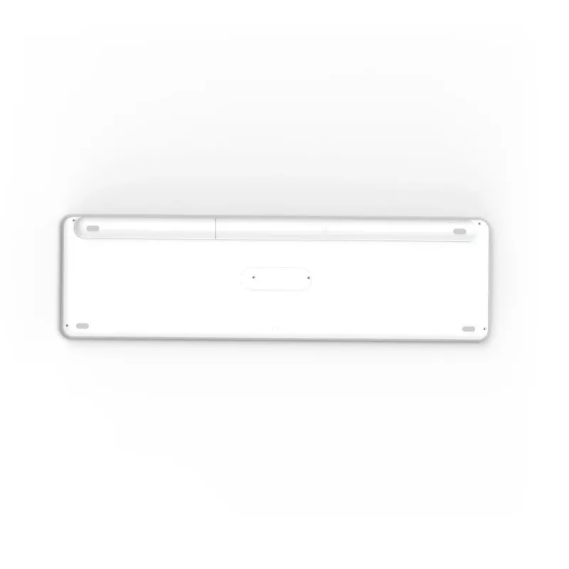 Hama WK-550 bezvadu tastatūra Home/Office RF Wireless + Bluetooth QWERTZ vācu izkārtojums Pelēka, Balta