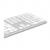 Hama WK-550 bezvadu tastatūra Home/Office RF Wireless + Bluetooth QWERTZ vācu izkārtojums Pelēka, Balta