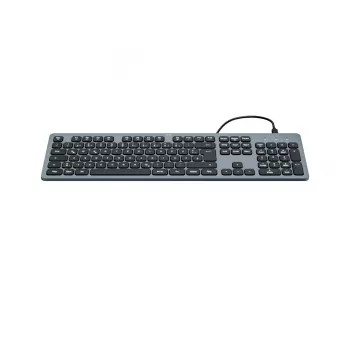 Hama CK-400 tastatūra Home/Office USB QWERTZ vācu Melna, Tumši Pelēka
