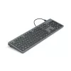 Hama CK-400 tastatūra Home/Office USB QWERTZ vācu Melna, Tumši Pelēka