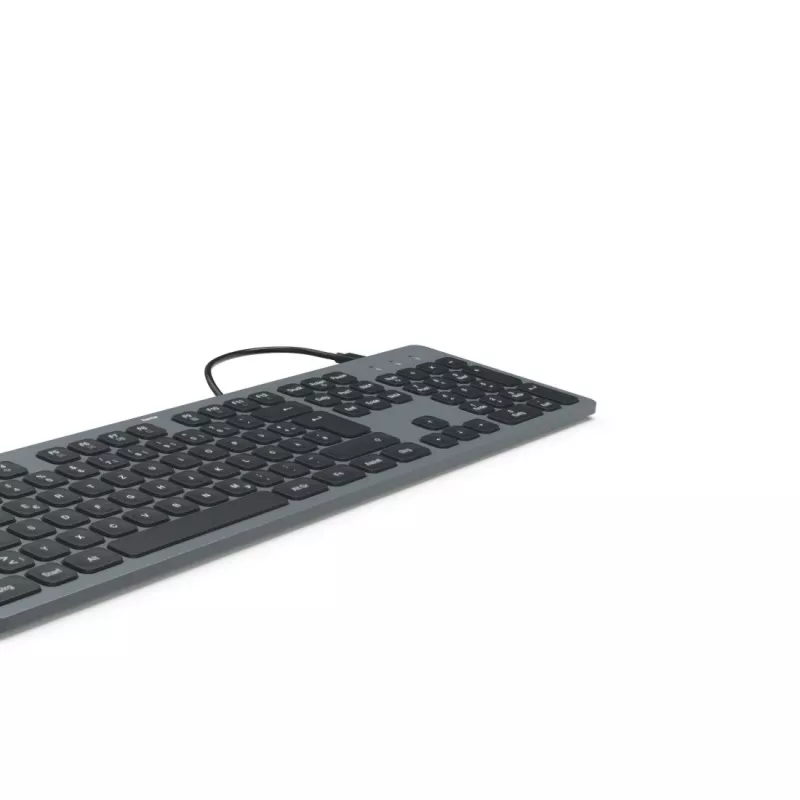Hama CK-400 tastatūra Home/Office USB QWERTZ vācu Melna, Tumši Pelēka