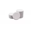 Magnēts stikla tāfelei Legamaster silts pelēks, metāls, 30×7 mm, iepakojumā 5 gab.