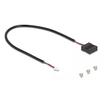 DeLOCK 64344 Iekšējais M.2 adapteris, melns, 22x80x5mm