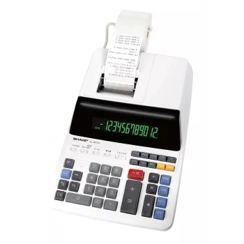 Sharp EL-2607LG galda kalkulators ar printeri, pelēks/melns