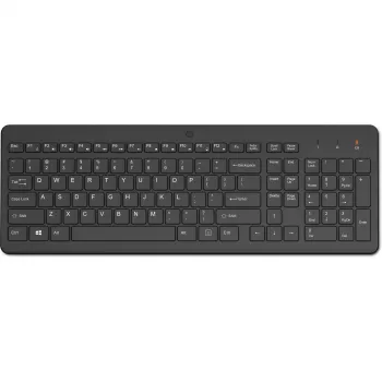 HP bezvadu tastatūra 2.4 GHz RF, melna