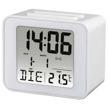 Hama Cube Digitālais modinātājpulkstenis Balts