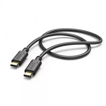 Hama 00187294 USB kabelis USB 2.0 1.5 m USB-C Melns