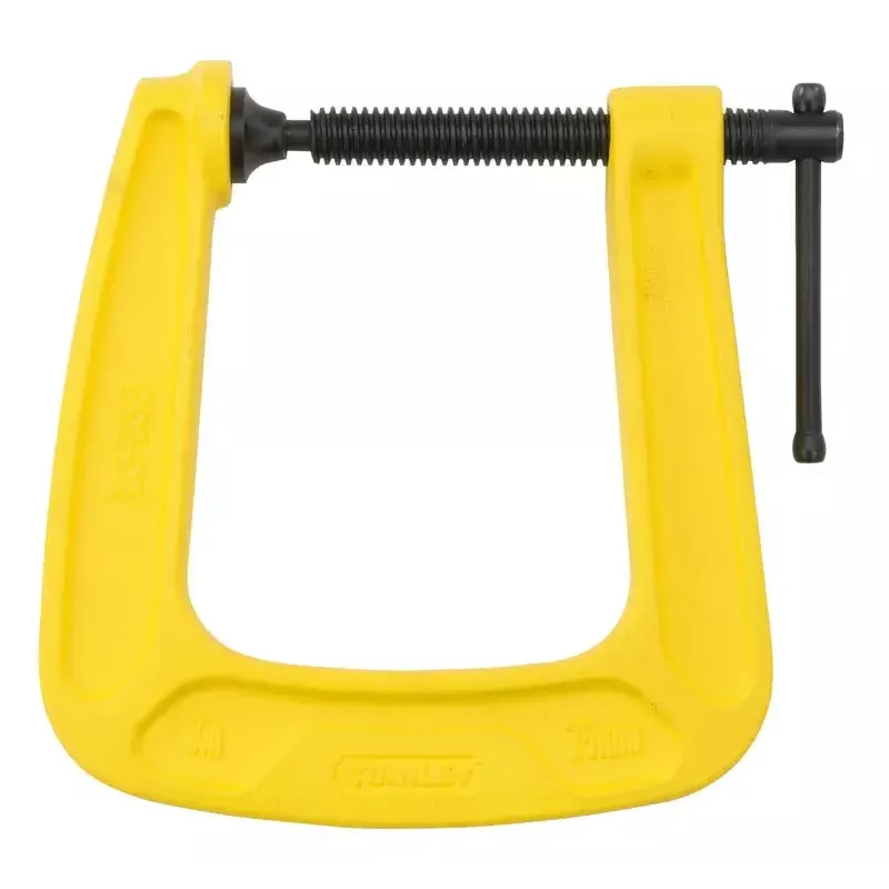 C-skava Stanley Maxsteel 0-83-033 atvērums 7,5 cm melna dzeltena