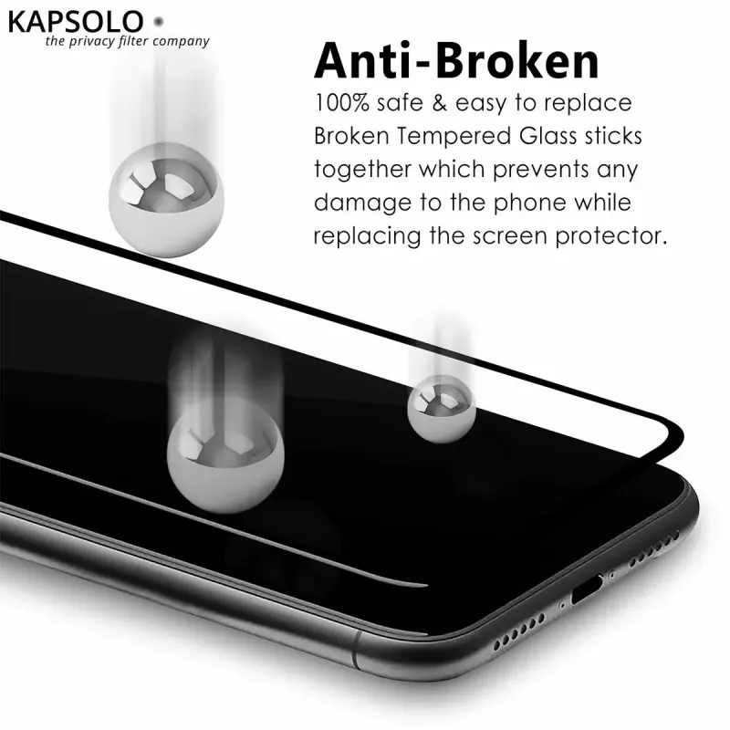 Rūdītais stikls KAPSOLO iPhone 13 MINI Ultimate Curved Screen Protection