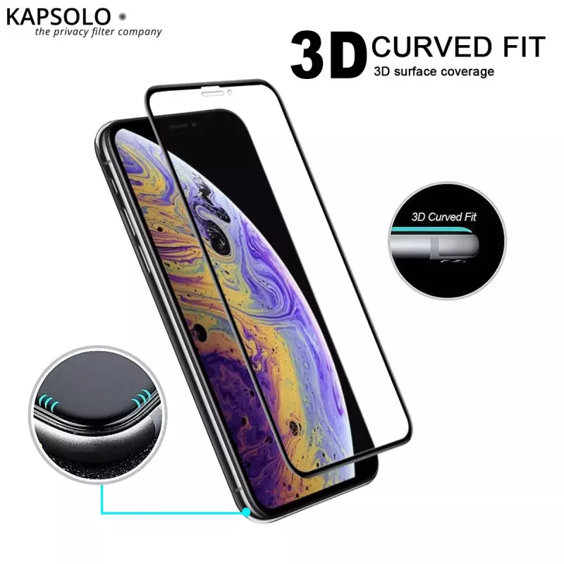 Rūdītais stikls KAPSOLO iPhone 13 MINI Ultimate Curved Screen Protection