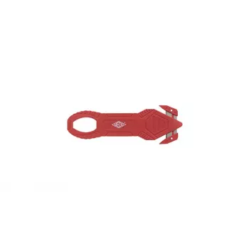 Wedo Foil Cutter Red folijas griezējs 44 mm platums 132 mm garums 4 mm biezums