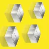 Neodīma magnēts Craft Magnet Square Sigel BA705 sudraba 20x20x10mm (4 gab.)