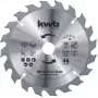 Zāģa disks ripzāģim KWB 586159 18.4 cm laminātam, MDF, plastmasai