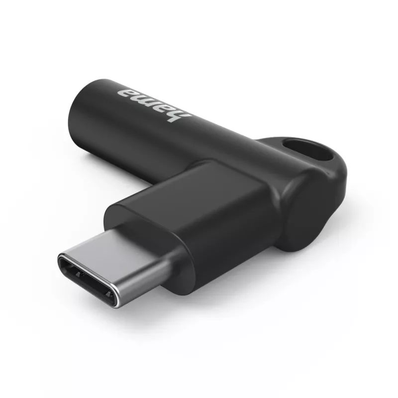 Hama 00201701 pārveidotājs USB-C uz 3.5mm Melns