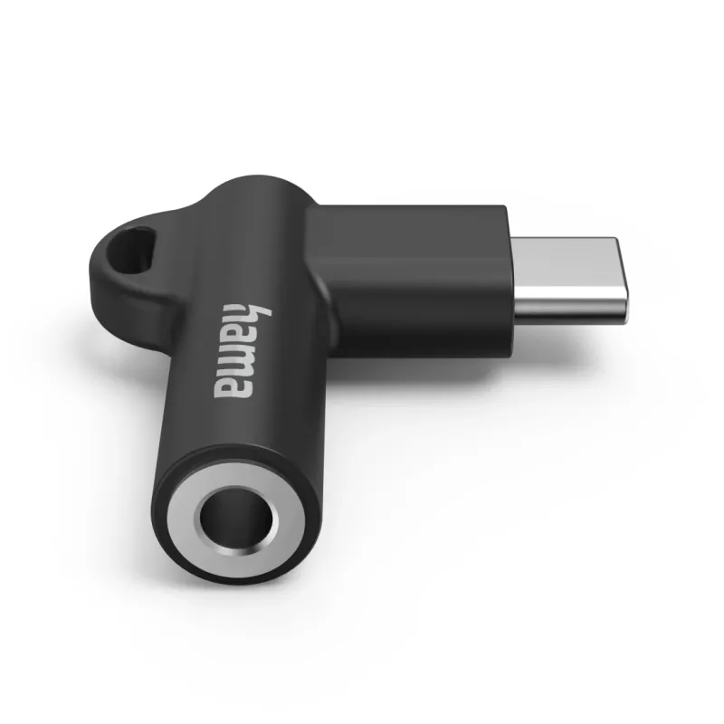 Hama 00201701 pārveidotājs USB-C uz 3.5mm Melns