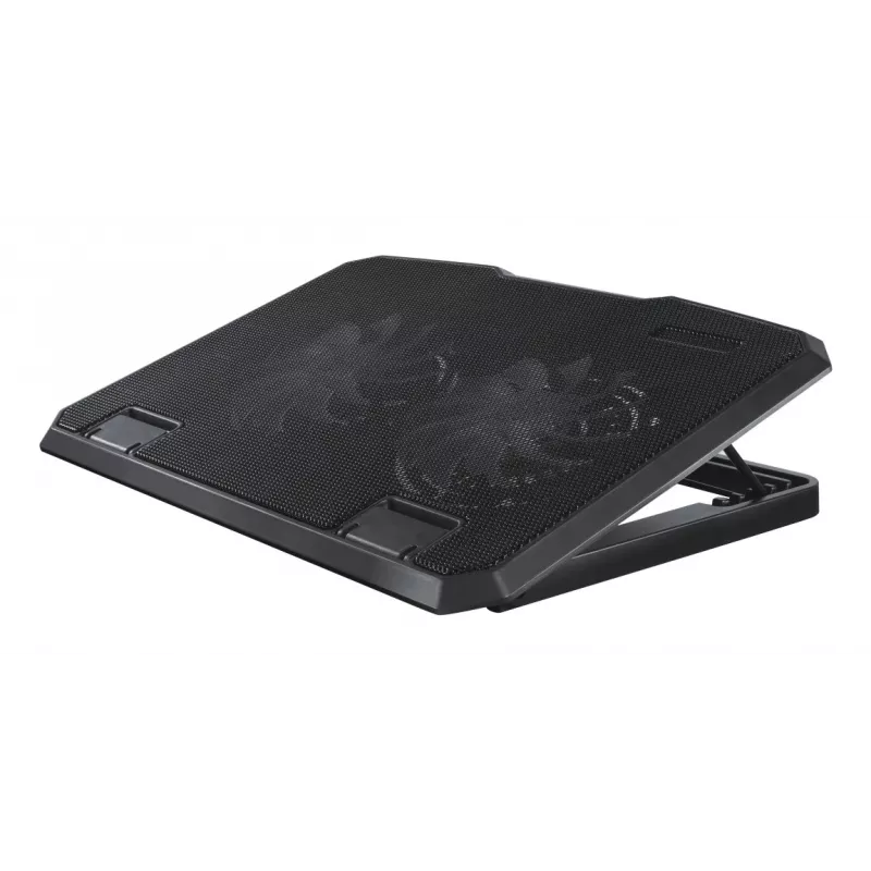 Hama Black Metal dzesēšanas paliktnis klēpjdatoram 39,6 cm (15,6 collas)