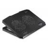 Hama Black Metal dzesēšanas paliktnis klēpjdatoram 39,6 cm (15,6 collas)