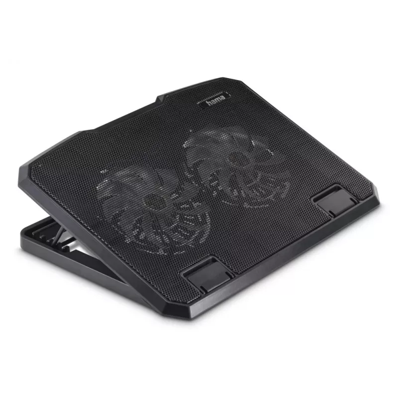 Hama Black Metal dzesēšanas paliktnis klēpjdatoram 39,6 cm (15,6 collas)