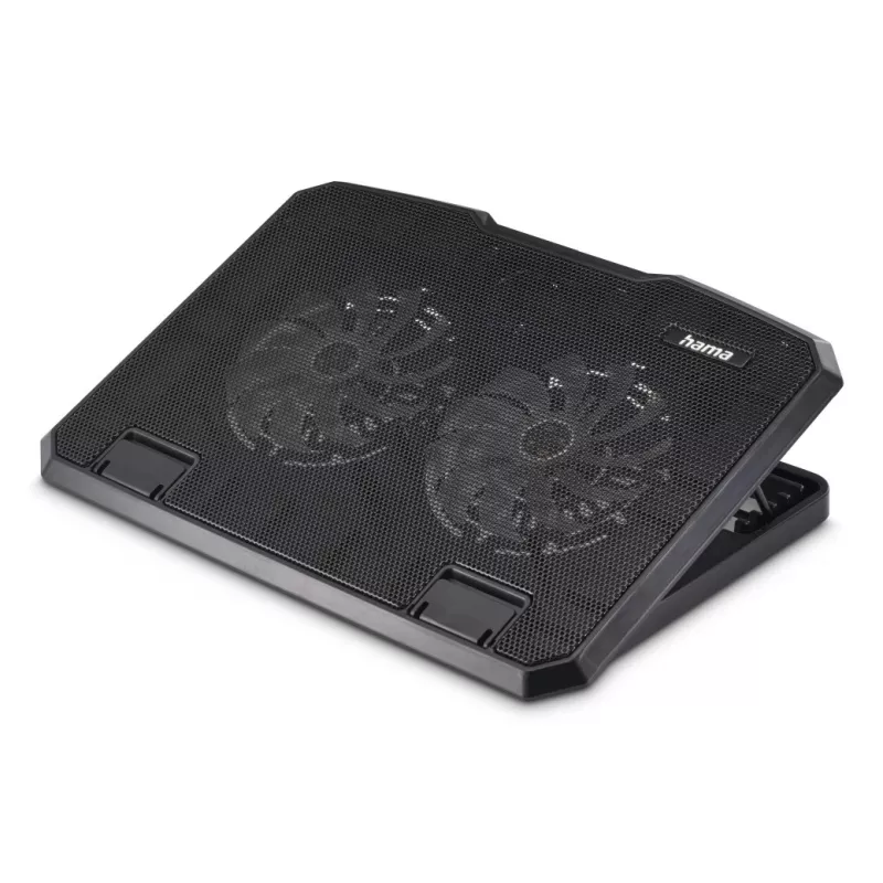 Hama Black Metal dzesēšanas paliktnis klēpjdatoram 39,6 cm (15,6 collas)