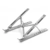 Hama Alumīnija klēpjdatora statīvs Sudrabs 39,6 cm (15,6 collas)