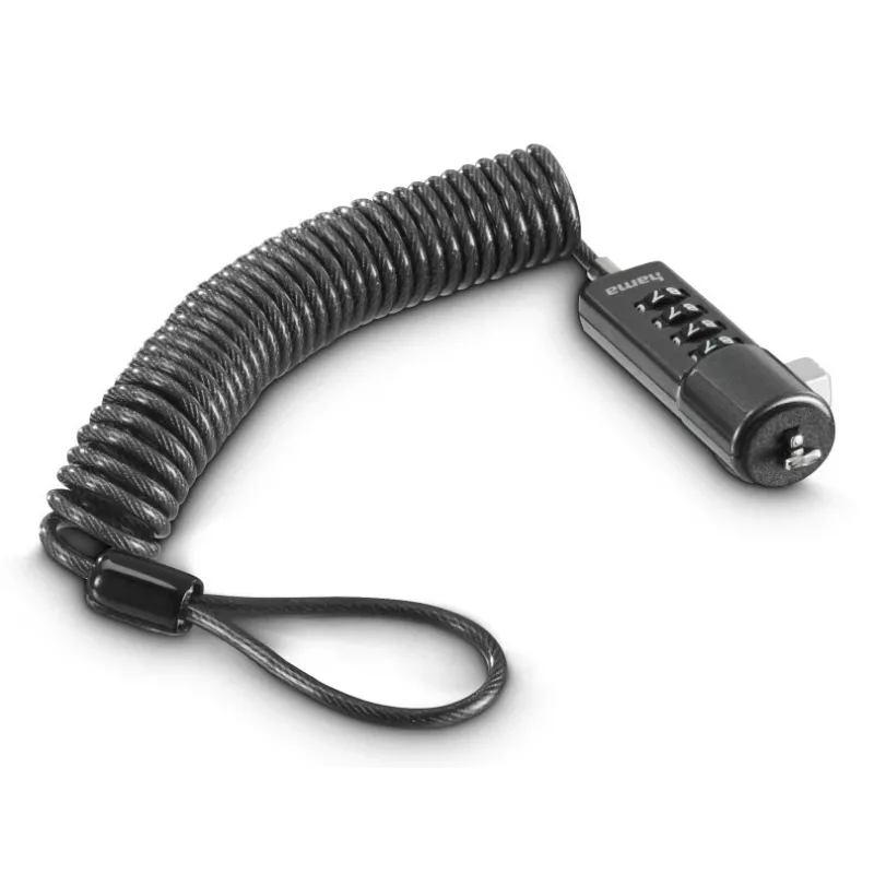 Hama pārnēsājams kabeļa slēdzene Antracīts 2 m