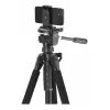 Hama Action Smart 165 3D statīvs viedtālrunim/digitālajai kamerai, 3 kājas, melns