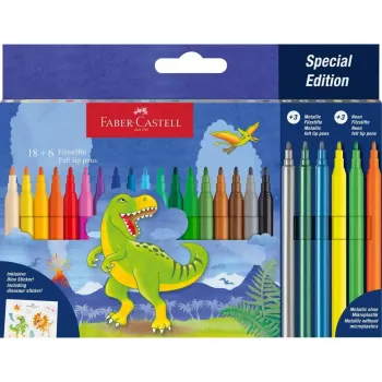 Felt pen Faber-Castell 554222 Multicolour 24 pc(s)