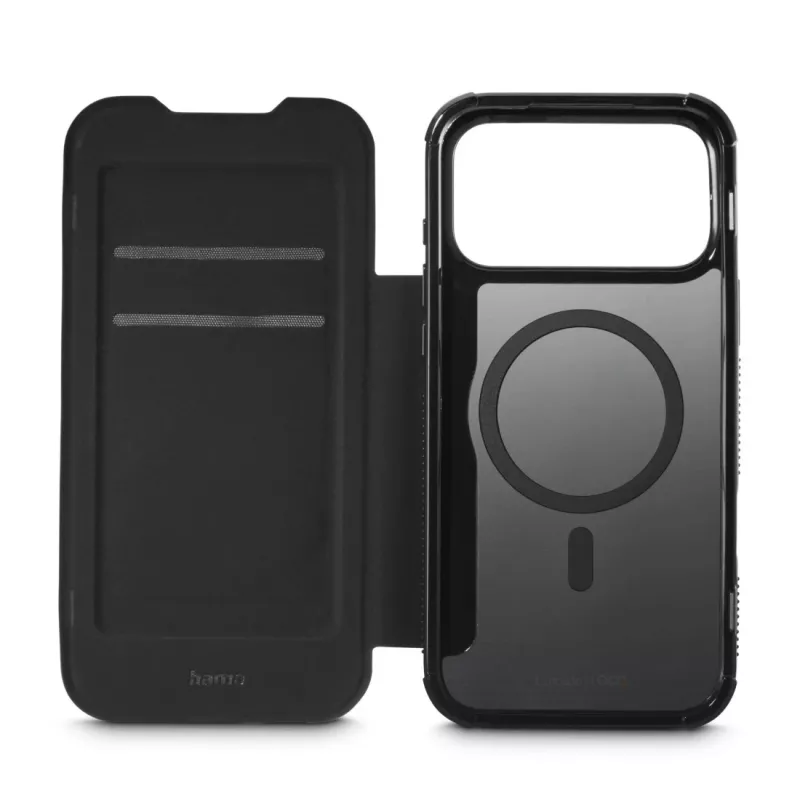Hama Extreme Protect ādas vāciņš 17.5 cm (6.9 collas) Folio Melns