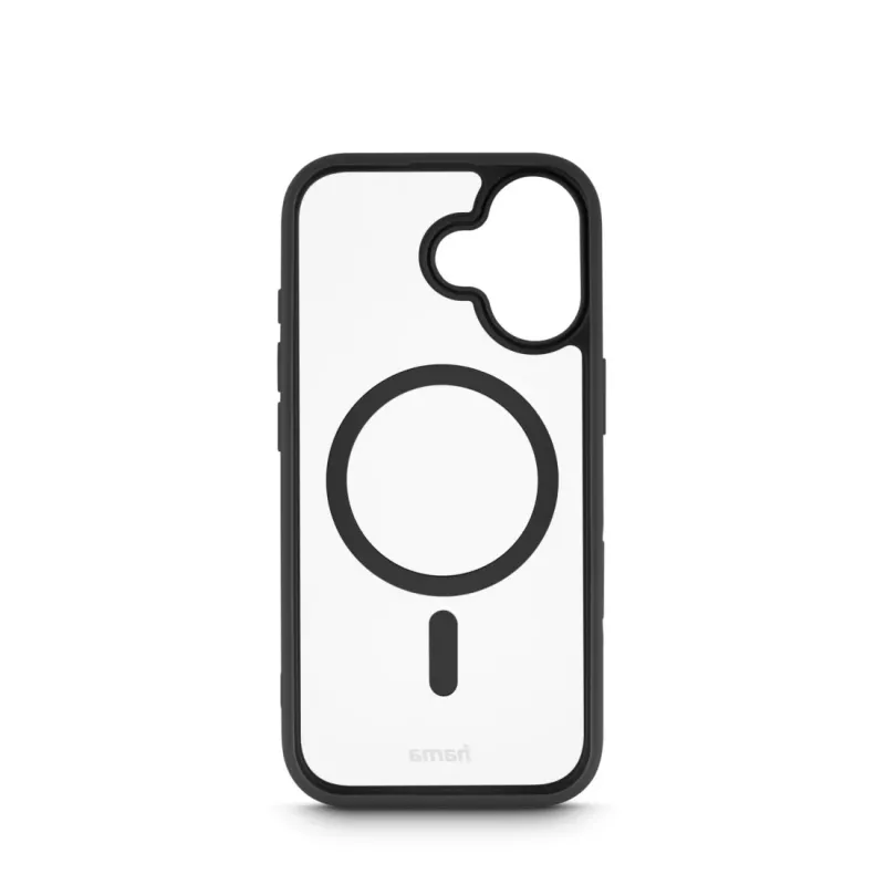 Hama Frame Protect vāciņš mobilajam telefonam 16 cm (6,3 collas) Melns, Caurspīdīgs