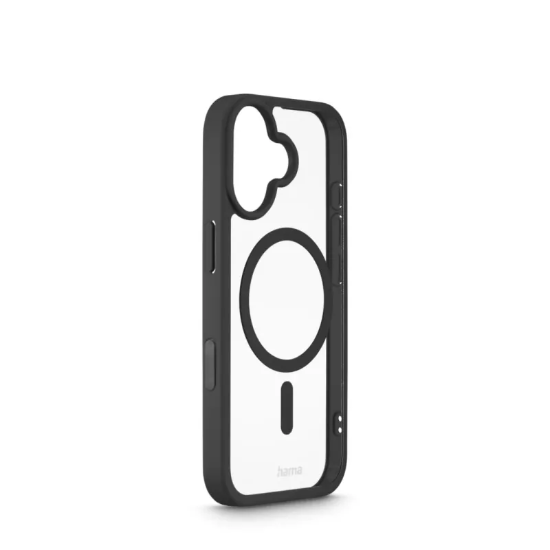 Hama Frame Protect vāciņš mobilajam telefonam 16 cm (6,3 collas) Melns, Caurspīdīgs