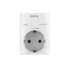 Hama 00223324 kontaktligzdas adapteris ar pārsprieguma aizsardzību, F tips, balts