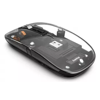 Hama WM-600 pele Office Ambidextrous RF Wireless + Bluetooth Optiskā 1600 DPI