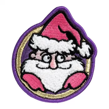 MAGMOJI BADGE – Ziemassvētku vecīša izdevums, PVC un silikons, daudzkrāsains, 1 gab.
