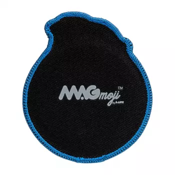 Laut MagMoji Badge – Happy Holiday Edition auduma tekstila nozīmīte, sarkana, 1 gab.