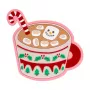 Magnētiskā nozīme MAG-MOJI SILLY Snowman Chocolate Christmas Edition — daudzkrāsaina PVC un silikons, 1 gab.