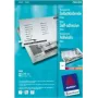 Caurspīdīgā drukas plēve A4 100 loksnes AVERY 3480
