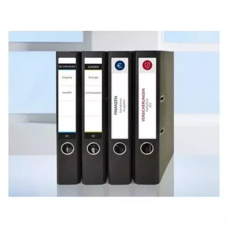 Pašlīmējošā etiķete Avery L4760-10 noapaļots taisnstūris