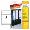 Pašlīmējošā etiķete Avery L4760-10 noapaļots taisnstūris