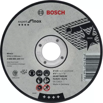 Bosch 2 608 600 710 slīpēšanas disks leņķa slīpmašīnai 180x1.6 mm