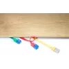Goobay CAT 6A plakanais tīkla kabelis U/UTP balts 20m